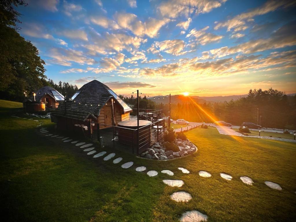 Osada Poli Koniakow - Panoramiczny Domek Nr 3 Z Prywatna Balia I Hydromasazem Extérieur photo