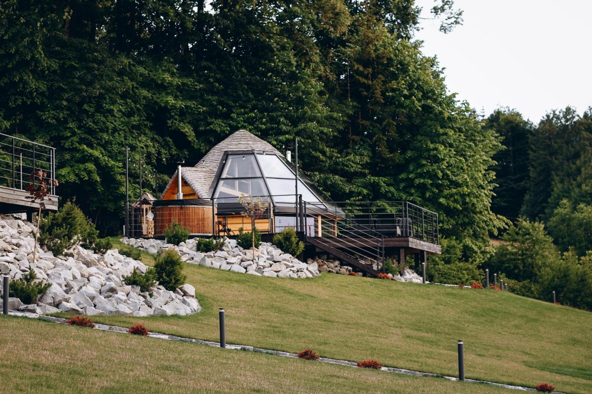 Osada Poli Koniakow - Panoramiczny Domek Nr 3 Z Prywatna Balia I Hydromasazem Extérieur photo